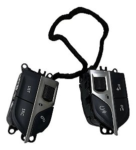 Botão Comando Som Volante Peugeot 208 2021 A 2025