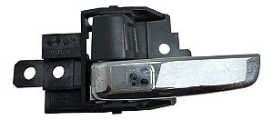 Maçaneta Interna Traseira Esquerda Outlander 2014 A 2018 Prateado Traseira