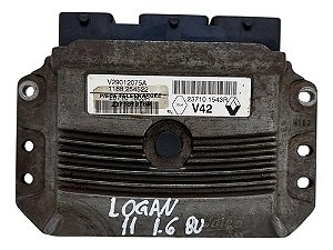 Módulo Injeção Renault Logan 1.6 8v 2007 A 2014