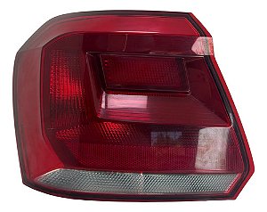 Lanterna Traseira Esquerda Volkswagen Gol G7 G8 Esquerdo/motorista Vermelho