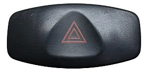 Botão Alerta Renault Logan 2007 A 2014 Preto