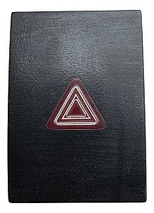 Botão Alerta Vw Gol Saveiro Parati G4 377953235 Preto