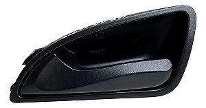 Maçaneta Interna Dianteira Esquerda Hyundai Hb20 2013 A 2019 Preto Dianteira