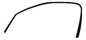 Canaleta Porta Dianteira Direita Peugeot 206 207 Preto