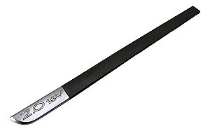 Friso Porta Dianteira Esquerda Renault Megane 2007 A 2012 Preto