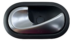 Maçaneta Interna Esquerda Megane 2007 A 2012 8200028487 Preto Dianteira/traseira