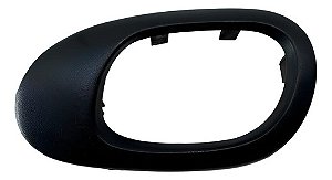 Moldura Maçaneta Interna Direita Peugeot 206 207 9628404977 Preto Dianteira/traseira
