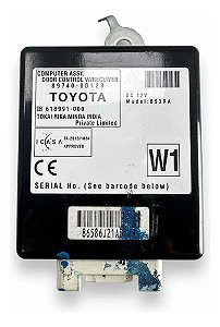 Módulo Controle Injeção Toyota Etios 2017 A 2021 897400d120