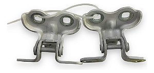Dobradiças Porta Traseira Esquerda Gm Onix 2013 A 2019