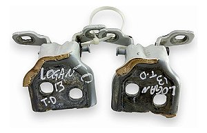 Dobradiças Porta Traseira Direita Renault Logan 2007 A 2013