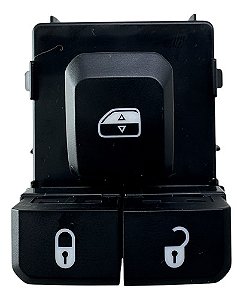 Botão Vidro Trava Porta Dianteira Direita Jeep Commander