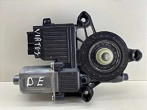 Motor Máquina De Vidro Polo Virtus Dianteiro Esquerdo