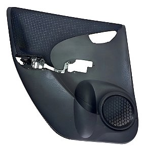 Forro De Porta Traseiro Esquerdo Honda Fit 2009 A 2013 Preto