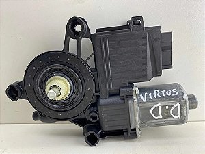 Motor Máquina De Vidro Polo Virtus Dianteiro Direito