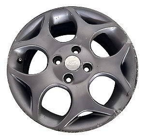 Roda Aro 16 Ford New Fiesta 2010 A 2015 3 Preto