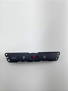 Botão Alerta Sport Fiat Toro 1002303140 Preto