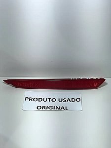 Refletor Olho De Gato Esquerdo  Hyundai Hb20 Hatch Até 2015 Vermelho