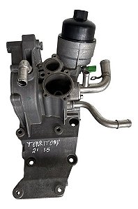 Suporte Filtro Óleo Motor Ford Territory 1.5 2021 2022 2023