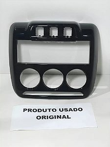 Moldura Radio Comando Ar Citroen Aircross Preto