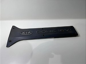 Tampa Cabeçote  Cabos De Vela Kia Clarus Preto