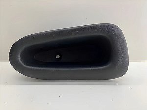 Puxador Porta Peugeot 206 207 Traseiro Direito Preto