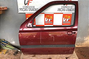 Porta Dianteira Esquerda Golf 93 A 97 Dianteira Esquerda Vermelho
