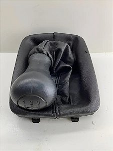 Manopla Coifa Alavanca Câmbio Peugeot 207 Preto