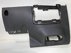 Moldura Inferior Esquerda Onix Prisma 2013 Até 2018 Preto Esquerdo