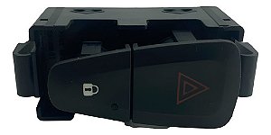 Botão Alerta Trava Renault Fluence 2011 A 2014 Preto