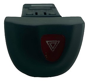 Botão Alerta Renault Scenic Preto