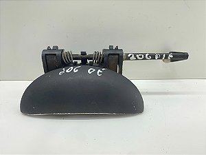 Maçaneta Externa Dianteira Esquerda Peugeot 206 Preto
