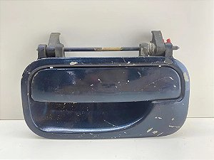 Maçaneta Externa Traseira Esquerda Vectra 1997 A 2005 Preto