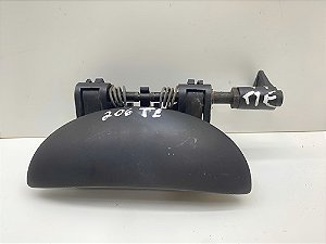 Maçaneta Porta Traseira Esquerda Peugeot 206 207 Preto
