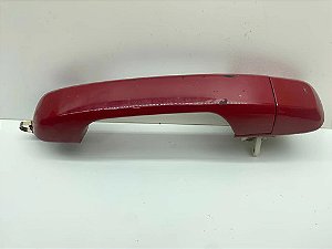 Maçaneta Externa Porta Dianteira Direita Ford Fiesta 2003a12 Vermelho