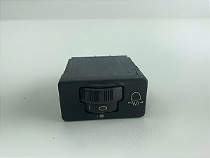 Botão Regulagem Farol Citröen Xsara 1997 A 2003 Preto