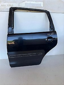 Porta Traseira Esquerda Volkswagen Polo Hacht 2003 A 2012 Traseira Esquerda Preto