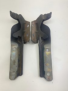 Par Dobradiça Capo Fiat Palio Strada 2006 A 2012