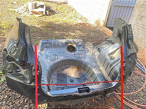 Painel Traseiro Renault Kwid