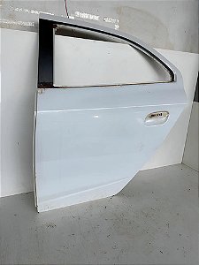 Porta Traseira Esquerda Chevrolet Onix 2013 A 2019 Traseira Esquerdo Branco
