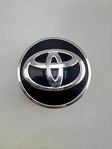 Calota Centro Roda Toyota Yaris Preto