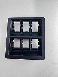 Moldura Botão Painel Toyota Hilux 2016 A 2022 Esquerdo
