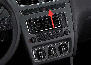 Botão Falso 5 Painel Vw Fox 2010 A 2014 5z0959623l