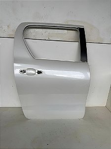 Porta Traseira Direita Toyota Hilux 2016 Até 2022 Traseira Direita Branco