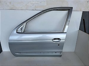 Porta Dianteira Esquerda Renault Megane 2001 Até 2005 Dianteira Esquerda Prateado