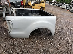 Caçamba Ford Ranger Dupla 2013 Até 2020 Prateado