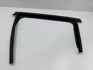 Canaleta Porta Traseira Esquerda Jeep Compass 2017 A 2021 Preto