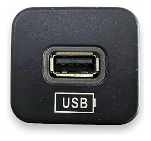 Botão Entrada Usb Fiat Strada 2014 A 2019 735637230