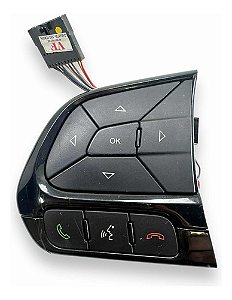 Botão Comando Esquerdo Volante Fiat Toro Até 2021 735625673