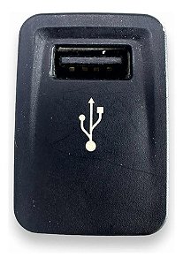 Botão Entrada Usb Fiat Idea 2011 A 2016