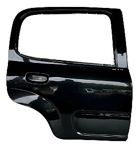 Porta Traseira Direita Fiat Uno 2016 Até 2021 Traseira Direita Preto